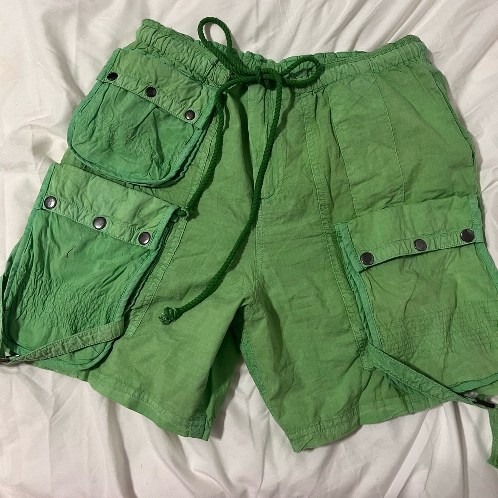 free people moon bay parachute shorts!